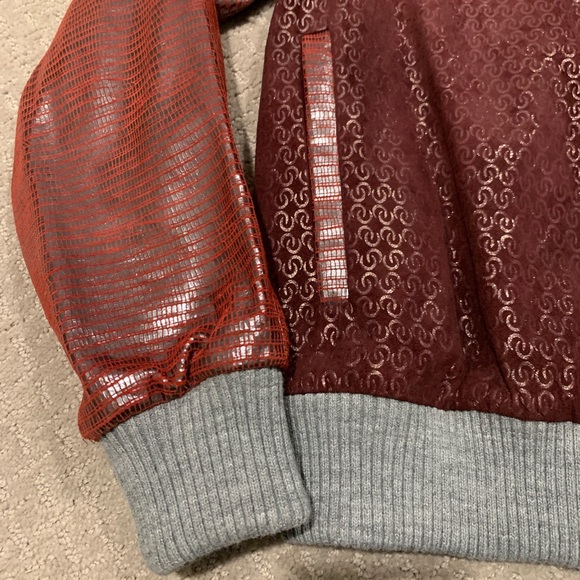 Mr. Nieves Men’s Suede Varsity Jacket - Picture 9 of 10